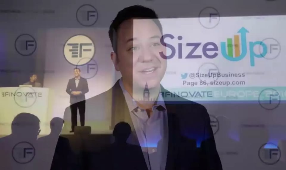 Finovate Finance Interviews SizeUp at Finovate Europe 2016